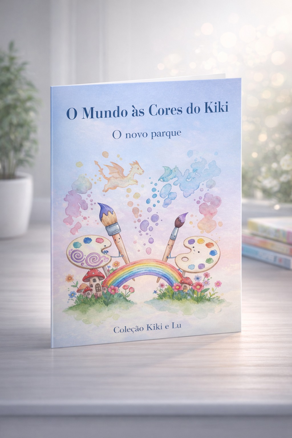Capa do livro Mundo às Cores do Kiki